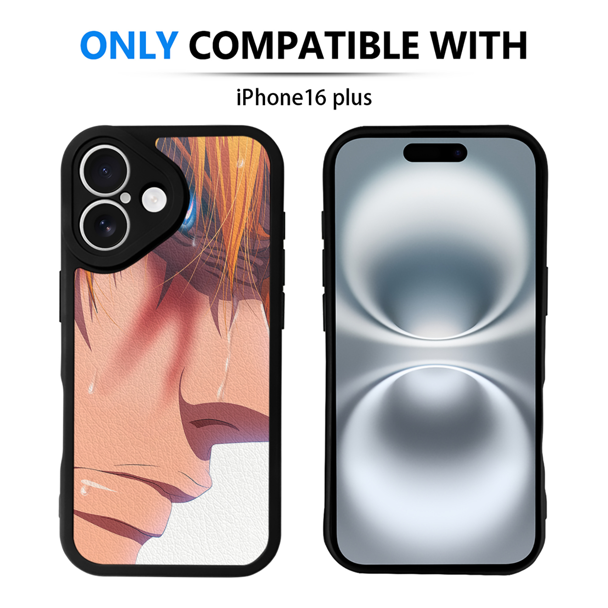 （画像用） ブリーチ BLEACH 【iPhone 16シリーズ対応】シリコンスマホケース（レザー調） 材質：シリコン